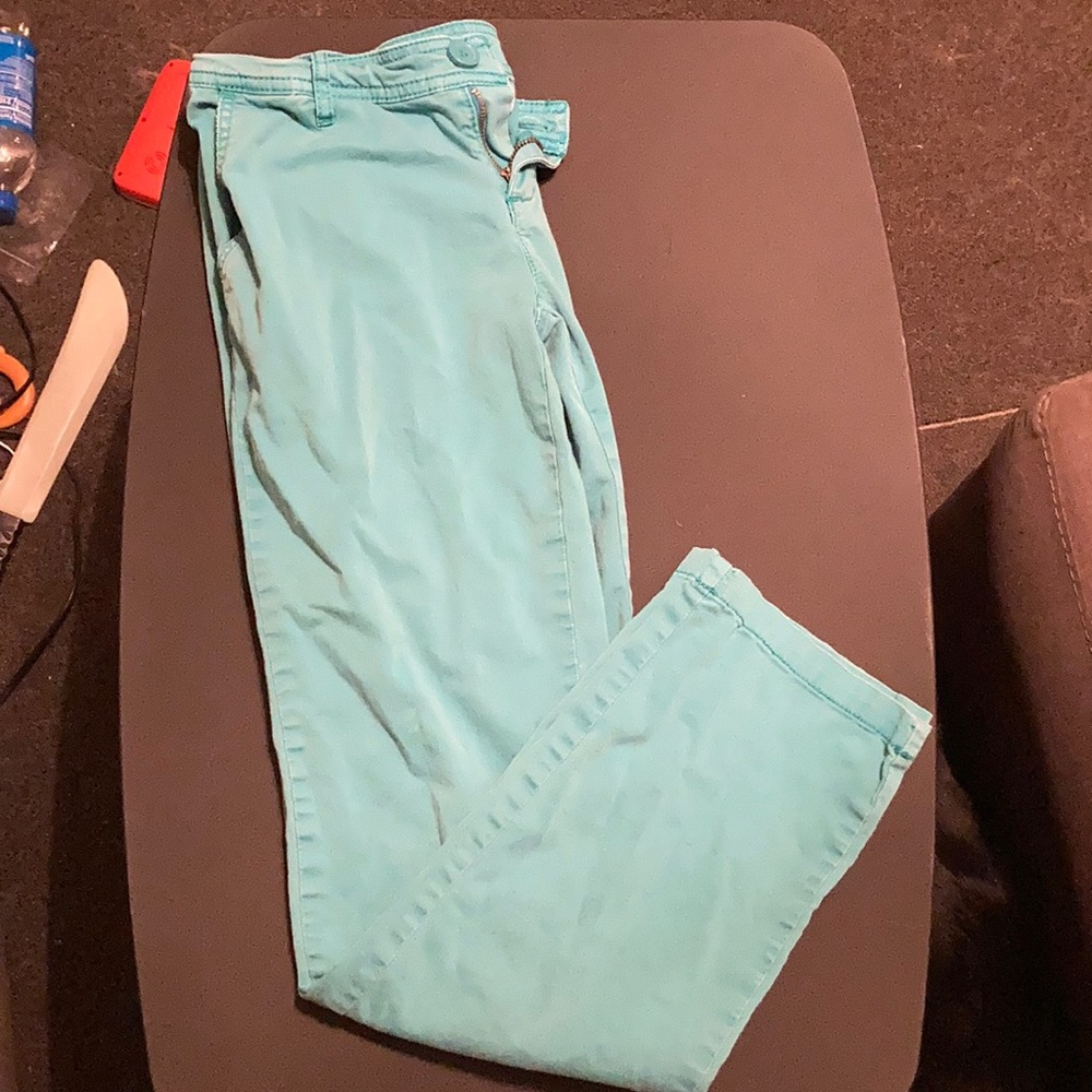 Mossimo Size 5 Teal‎ Jeans